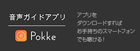 音声ガイドアプリPokke